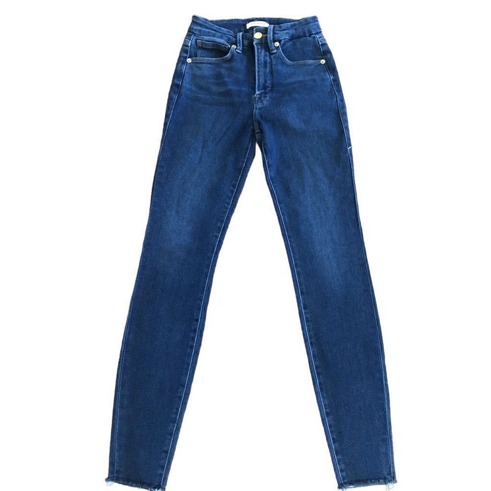 Good American Medium Wash Skinny Jeans